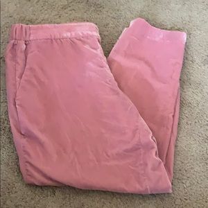 J crew velvet pants